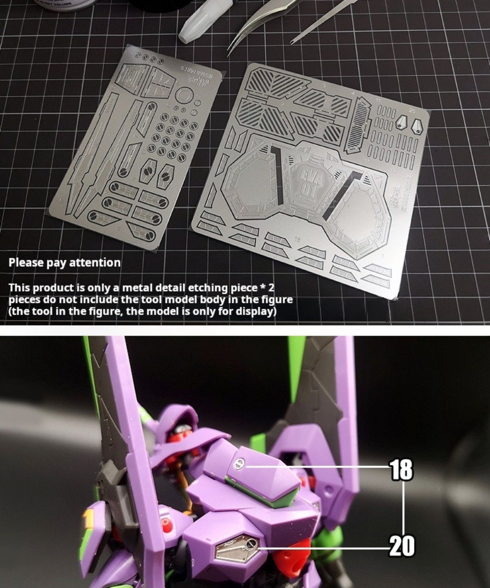 Model Kit Eva - MS066 MSWZ Metal Etching Parts RG