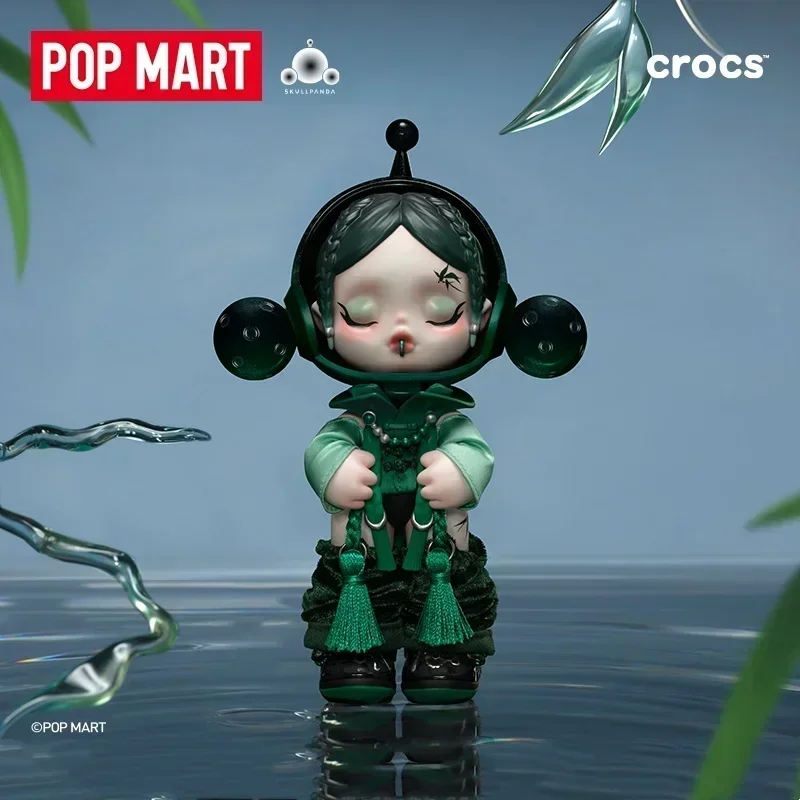 POP MART SKULLPANDA X CROCS OO - Model Kit Anime Girl review and price