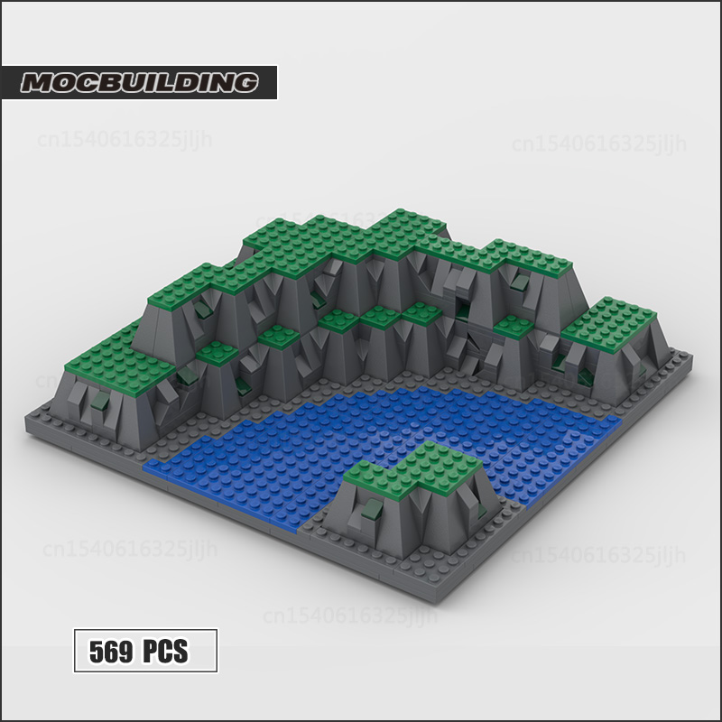 Moc Building Blocks 3D Base Te - Model Kit Fantasy review and price