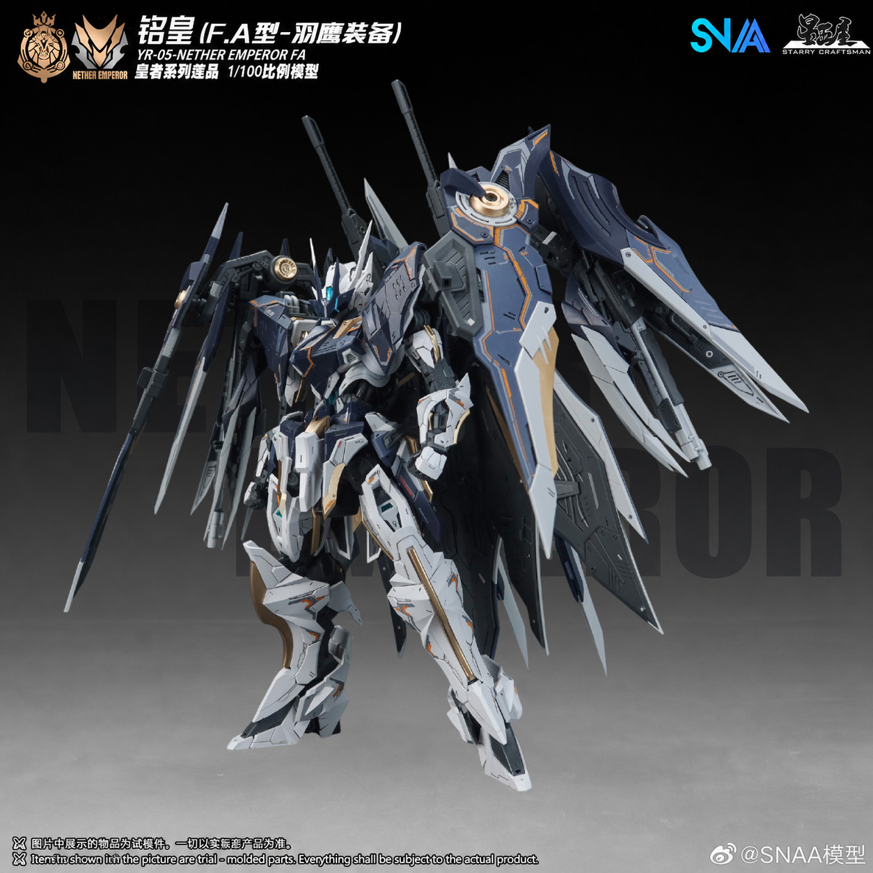【In Stock】SNAA MG 1/100 YR-05  - Model Kit Lancelot review and price