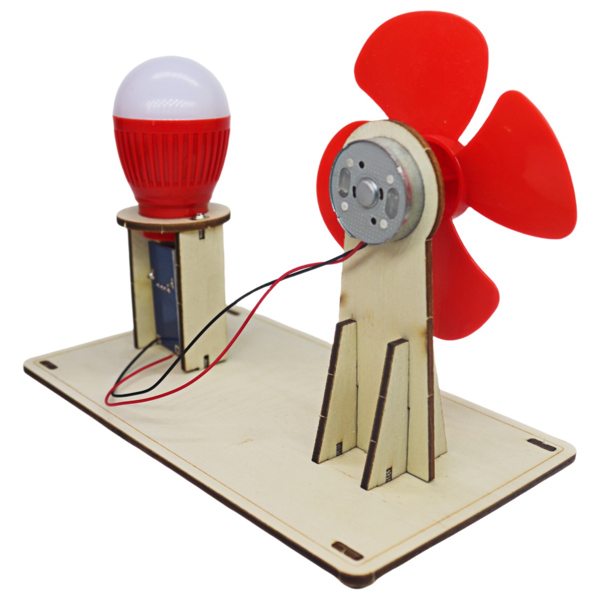 DIY Wooden Wind Turbine Model  - Model Kit Fantasy review and price