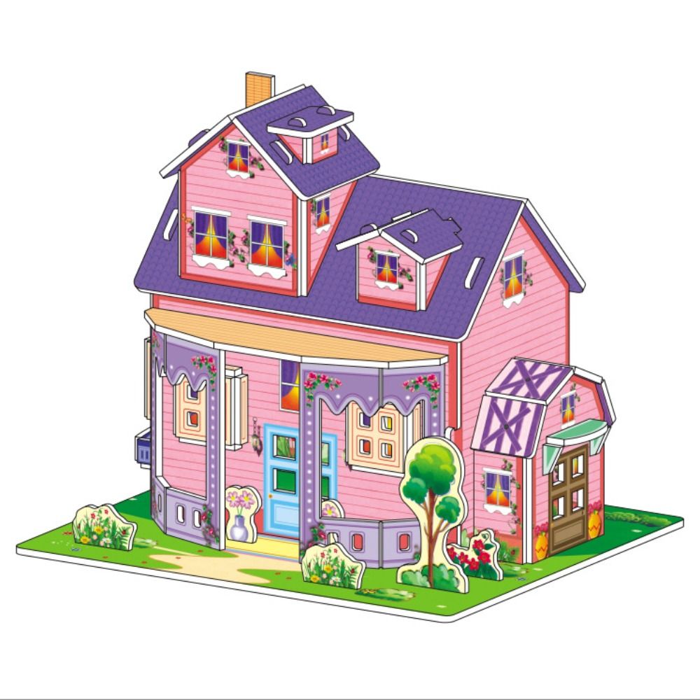 DIY Assembled Building Model P - Model Kit Eva review and price